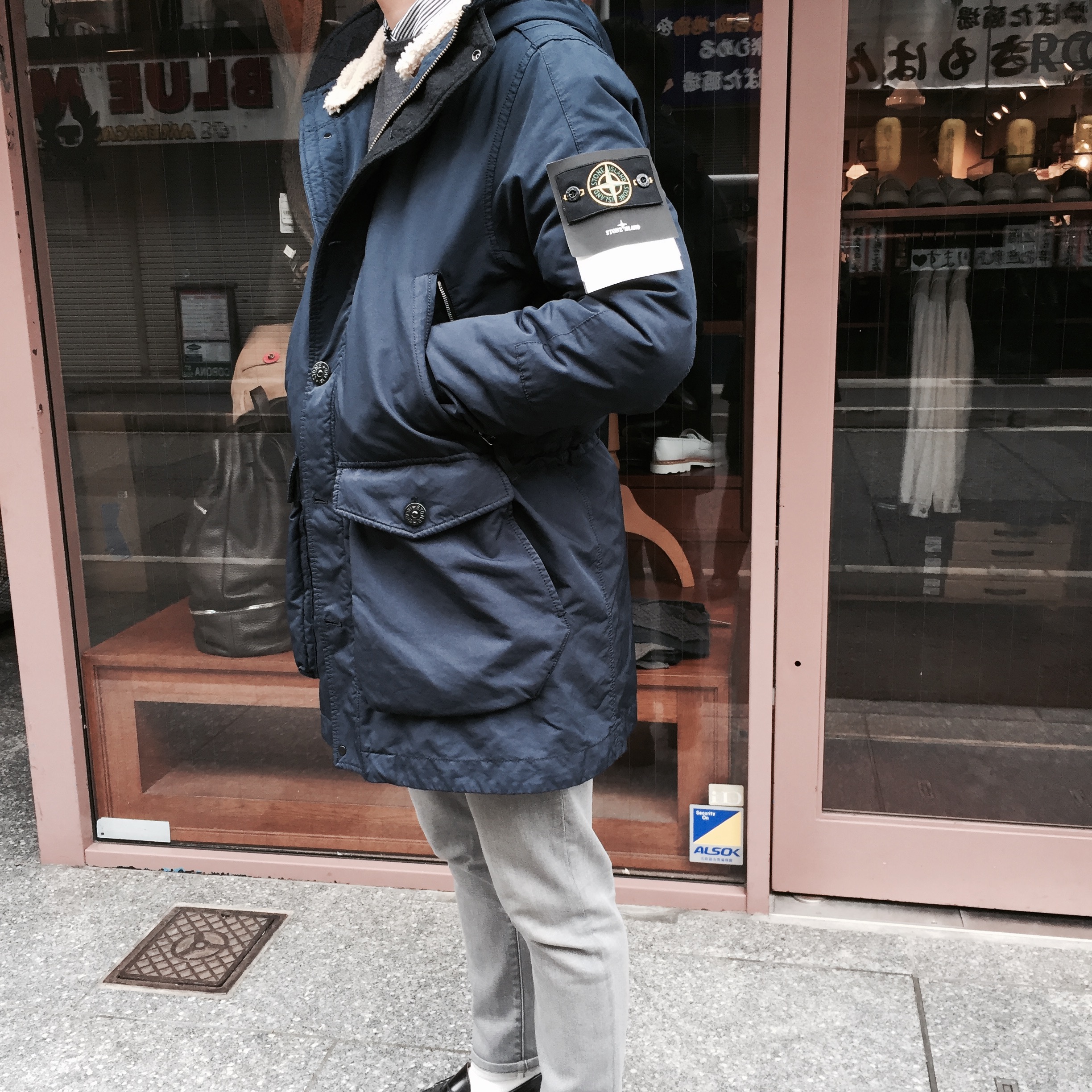 ストーンアイランド STONE ISLAND コート ポンチョ ケープ