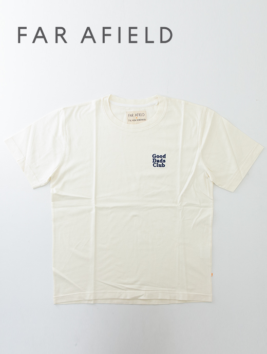 FAR AFIELD/ファー アフィールド　Tシャツ/半袖カットソー　faf480803-ナチュラルホワイト
