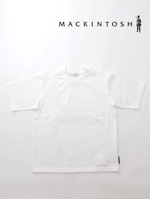 MACKINTOSH/マッキントッシュ/リラックスサイズ/半袖カットソー/Tシャツ/ボックスシルエット　mct480601-ホワイト