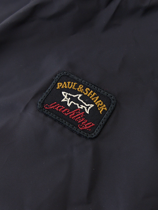 PAUL&SHARK/ポールアンドシャーク　ナイロンプルオーバージャケット/90s FIT　pas382401-ブラック