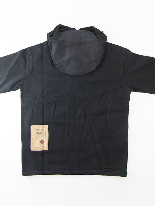Ten-c テンシー　ジップアップスウェットフーディ/Combo Tech Zipup Sweatshirt　ten462005-ブラック
