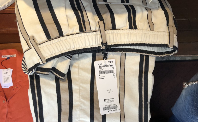 ショートパンツ　３品番ＵＰされました