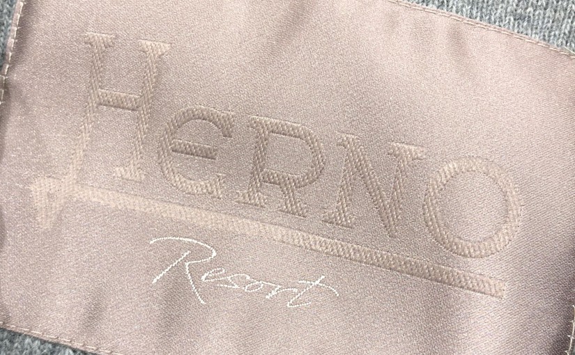 HERNO 2020秋冬新着ヘルノです これは買って損なしッ！ＵＰしました