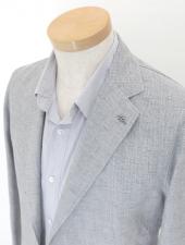 TAGLIATORE/タリアトーレ　ジャケット/リネンコットン　tag520201-ライトグレー