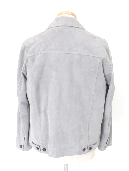 ARMA/アルマ　レザーブルゾン　arm520201-ライトグレー