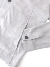 ARMA/アルマ　レザーブルゾン　arm520201-ライトグレー