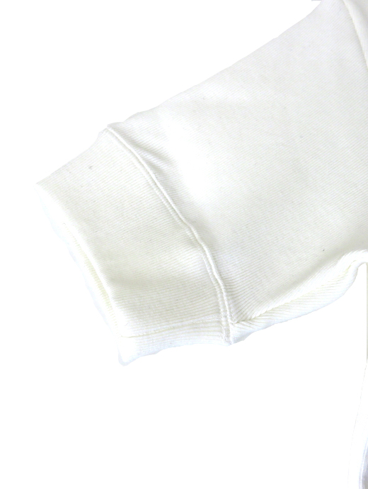 Bonfil/ボンフィル　クルーネックリブTシャツ　bof520401-ホワイト