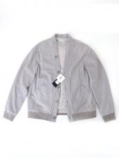 9月再入荷　予約可　Laboratory of Last Resort/ラボラトリー・オブ・ラスト・リゾート　ラムスエード/カーディガン　llr520401-ライトグレージュ