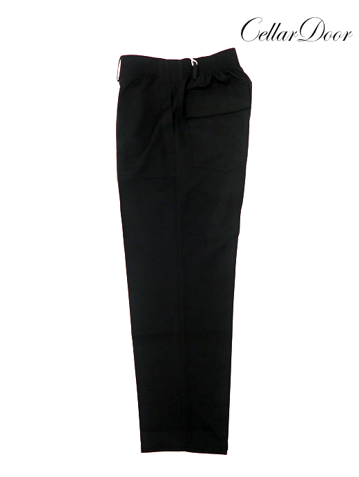 Cellar Door/セラードアー　イージースラックス　ced520604-ブラック