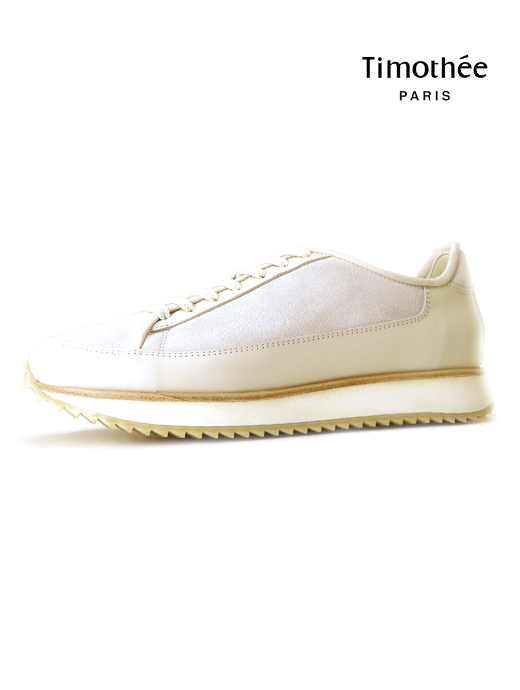 再入荷しました　Timothee PARIS/ティモシーパリ　レザースニーカー/LOUVIERS　tmt520402-エクリュ