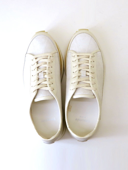 再入荷しました　Timothee PARIS/ティモシーパリ　レザースニーカー/LOUVIERS　tmt520402-エクリュ