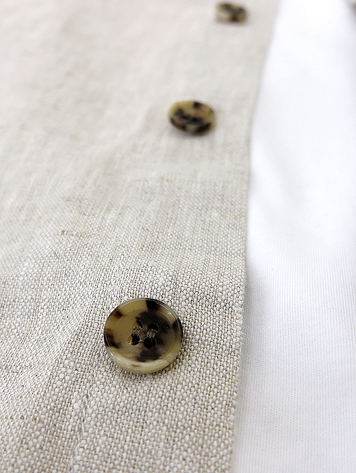 ORIAN/オリアン　シャツブルゾン　ori520801-ホワイトベージュ