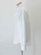 再入荷しました　Bourrienne ParisX/ブリエンヌ パリ・ディス　プルオーバーシャツ/MARINE　bou520401-ホワイト