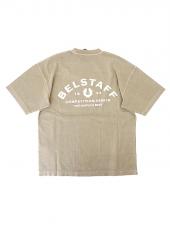 BELSTAFF/ベルスタッフ　コットンTシャツ　bel520811-ベージュ