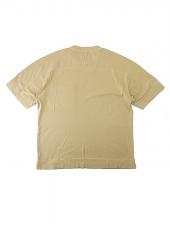 VOW/ボウ　カシミヤライクコットンTシャツ/クルーネック　vow521002-ベージュ
