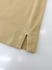 VOW/ボウ　カシミヤライクコットンTシャツ/クルーネック　vow521002-ベージュ