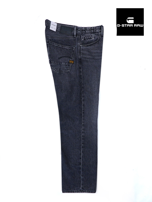 G-Star RAW/ジースターロウ　ストレートジーンズ「DAKOTA REGULAR STRAIGHT」　gst521402-ウォッシュドブラック