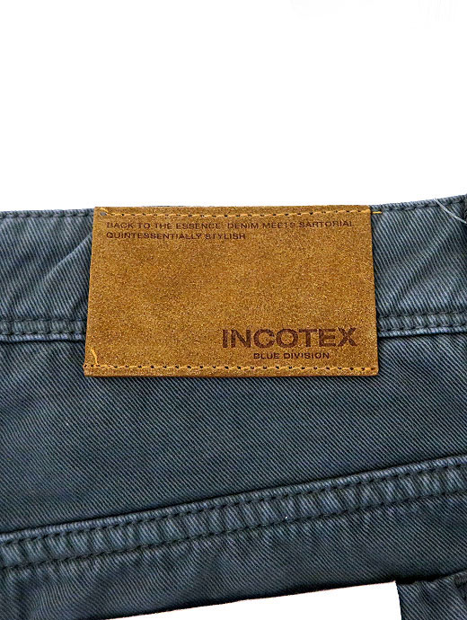 INCOTEX/インコテックス　5ポケットパンツ　inc521401-グレー