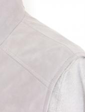 Laboratory of Last Resort/ラボラトリー・オブ・ラスト・リゾート　スエードフーデッドベスト　llr502201-ライトグレージュ