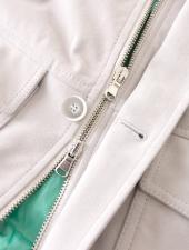 Laboratory of Last Resort/ラボラトリー・オブ・ラスト・リゾート　スエードフーデッドベスト　llr502201-ライトグレージュ