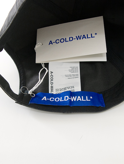 A Cold Wall/ア・コールド・ウォール　ベースボールキャップ　acw502004-アッシュグレー