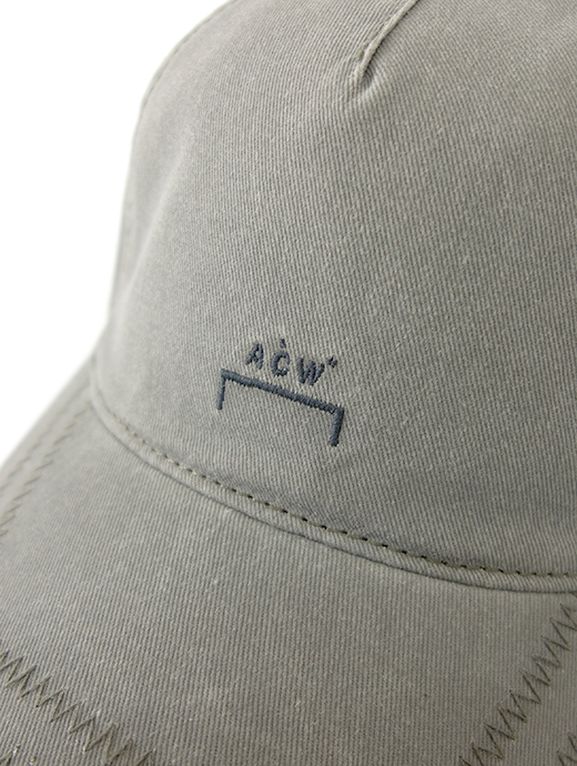 A Cold Wall/ア・コールド・ウォール　ベースボールキャップ　acw502005-アッシュグリーン