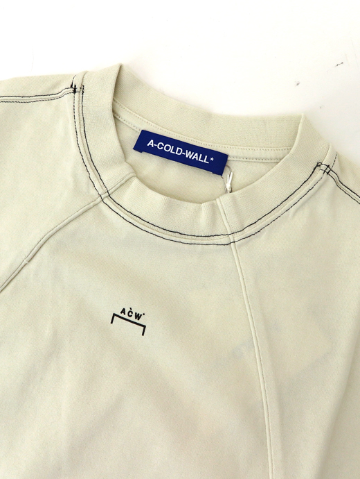A Cold Wall/ア・コールド・ウォール　クルーネックTシャツ　acw520601-エクリュ