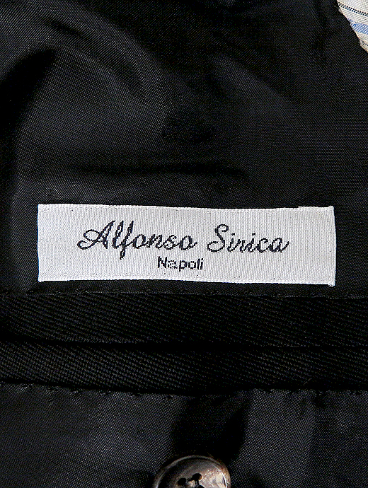 alfonso sirica/アルフォンソ シリカ　シングル3Bスーツ　als521001-ブラック