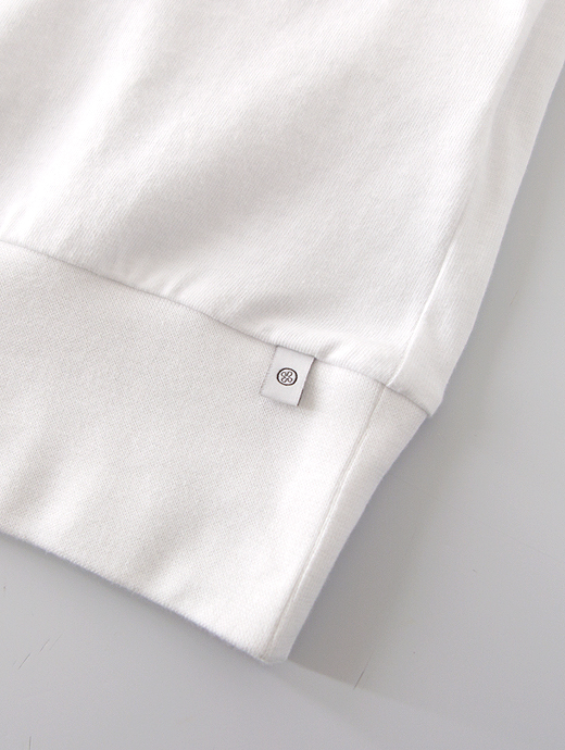 ANTICIPO/アンティチポ　半袖Tシャツ/スムースコットン　atc420401-ホワイト