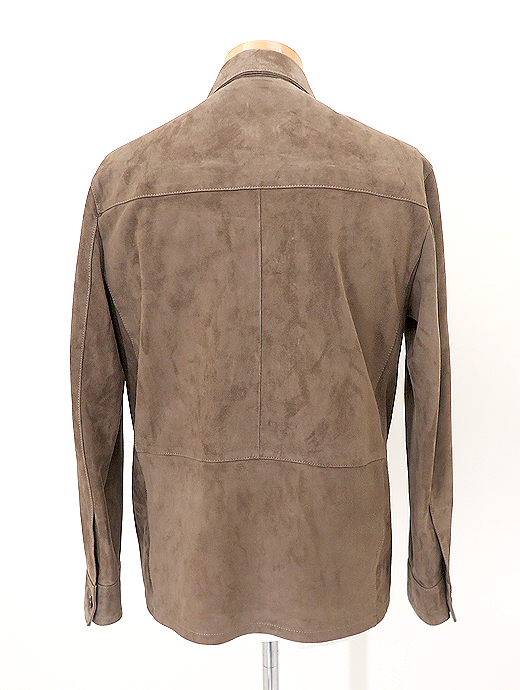 ARMA/アルマ　ゴートスエードブルゾン　arm520803-ブラウン