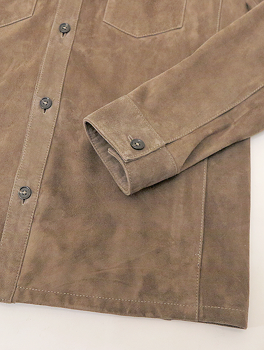 ARMA/アルマ　ゴートスエードブルゾン　arm520803-ブラウン