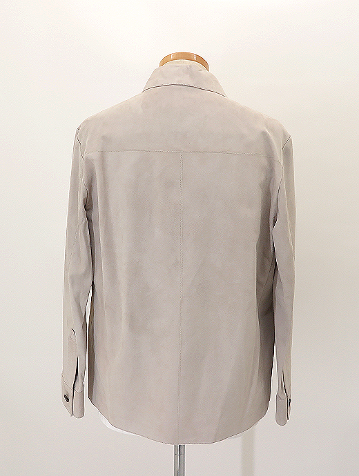 ARMA/アルマ　ゴートスエードブルゾン　arm520805-ホワイトベージュ