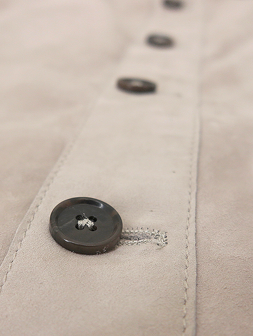 ARMA/アルマ　ゴートスエードブルゾン　arm520805-ホワイトベージュ