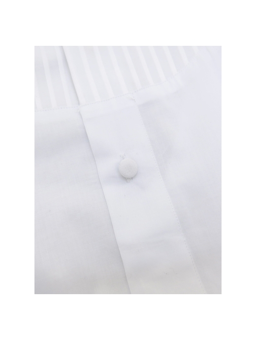 バグッタ(Bagutta)　ピンタックシャツ　bag280202-ホワイト