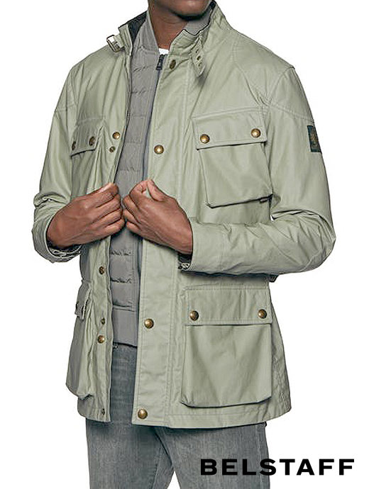 BELSTAFF/ベルスタッフ　TRIALMASTER WAXED JACKET/トライアルマスタージャケット/ワックスコットン　bel440401-Laurel Green