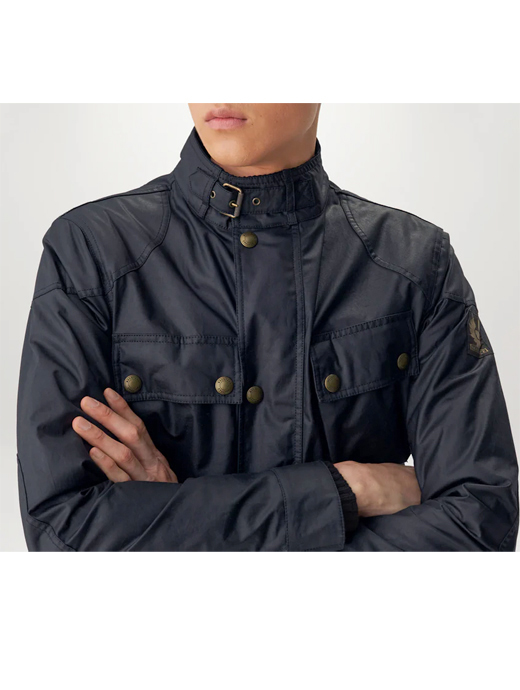 ベルスタッフ(Belstaff) クロスビーワックスコットンジャケット S