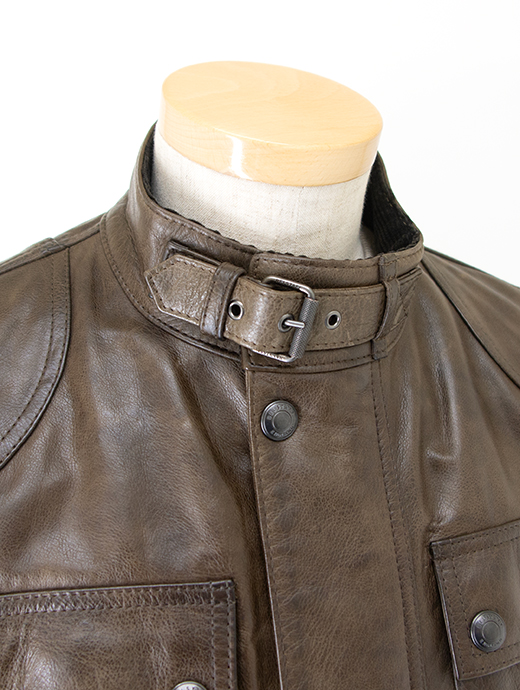 BELSTAFF/ベルスタッフ　ライダースジャケット/Antique Leather Jacket　bel461803-アンティークブラウン