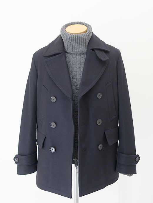 BELSTAFF/ベルスタッフ　Pコート/MILFORD PEACOAT　bel481801-ネイビー