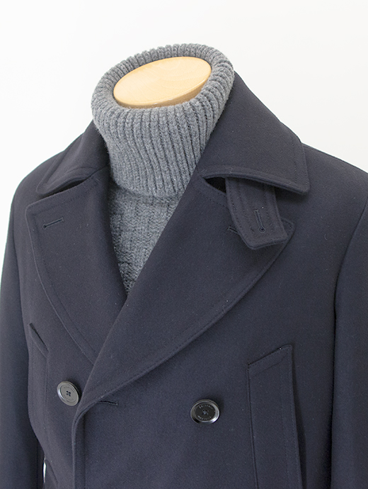 BELSTAFF/ベルスタッフ　Pコート/MILFORD PEACOAT　bel481801-ネイビー