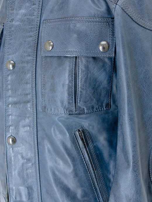 BELSTAFF/ベルスタッフ　ライダースジャケット/Antique Leather Jacket　bel500402-アンティークブルー