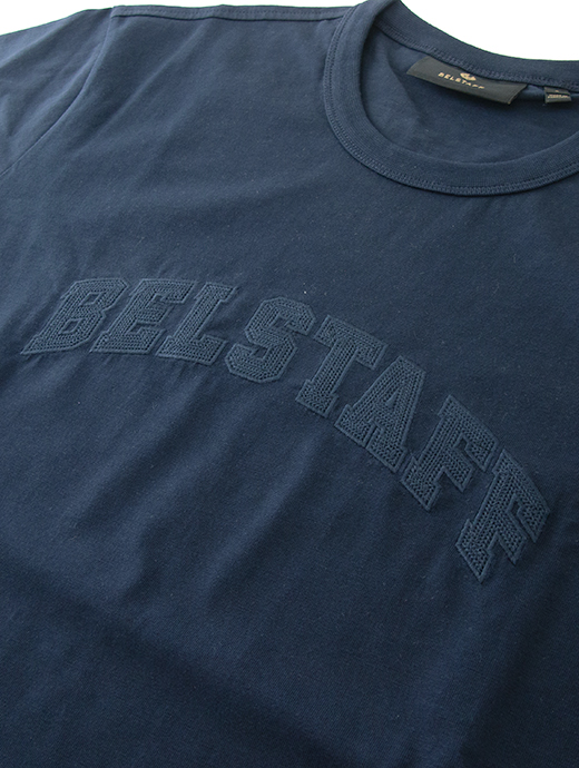 BELSTAFF/ベルスタッフ　Tシャツ/半袖カットソー/TRAINING T-SHIRT　bel500803-ネイビー