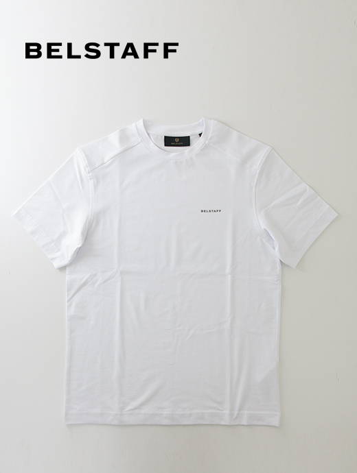 BELSTAFF/ベルスタッフ　Tシャツ/半袖カットソー/ALLOY T-SHIRT　bel500805-ホワイト