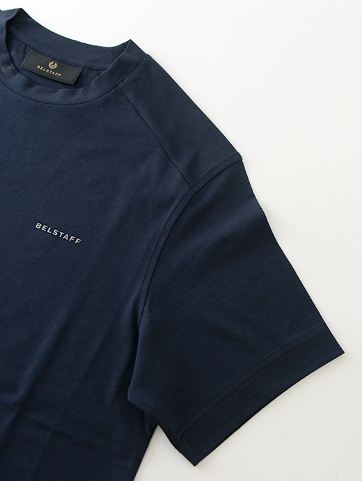 BELSTAFF/ベルスタッフ　Tシャツ/半袖カットソー/ALLOY T-SHIRT　bel500806-ネイビー