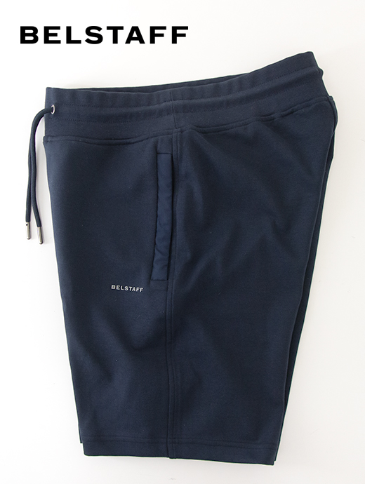 BELSTAFF/ベルスタッフ　ショートパンツ/ALLOY SWEATSHORT　bel501001-ネイビー
