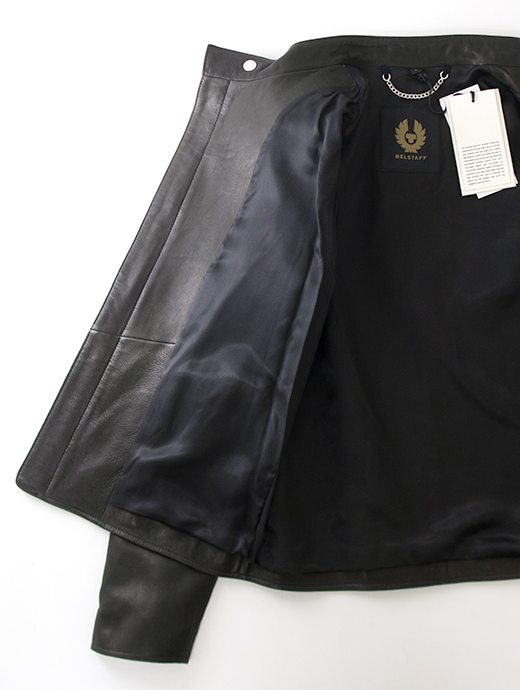 BELSTAFF/ベルスタッフ　レザージャケット/シングルライダース/TRACK RACER　bel501801-ブラック
