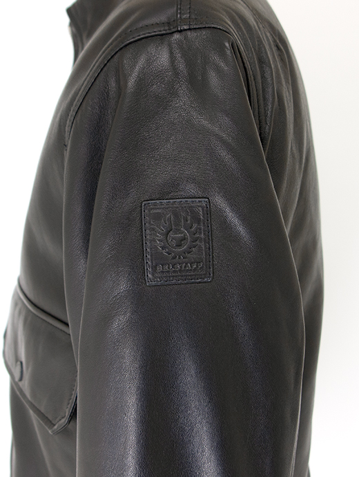 S寸が再入荷するかもしれません　BELSTAFF/ベルスタッフ　中綿入りレザージャケット/PILOT JACKET　bel501802-ブラック