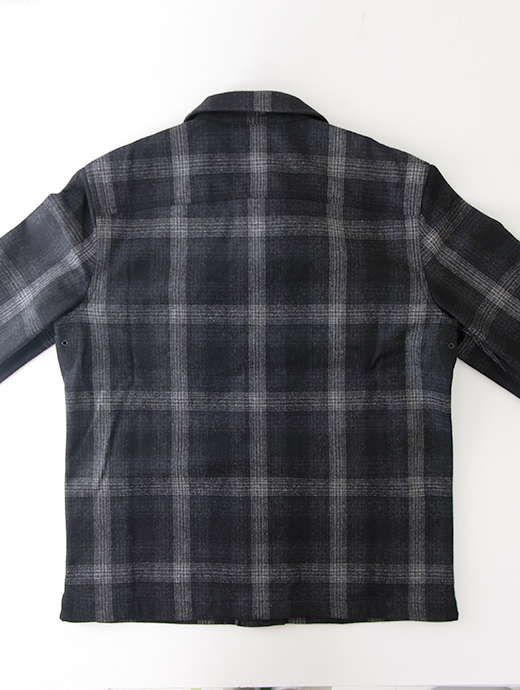 BELSTAFF/ベルスタッフ　フィールドジャケット/ウールメルトン/FORGE JACKET　bel502201-ブラック×グレー