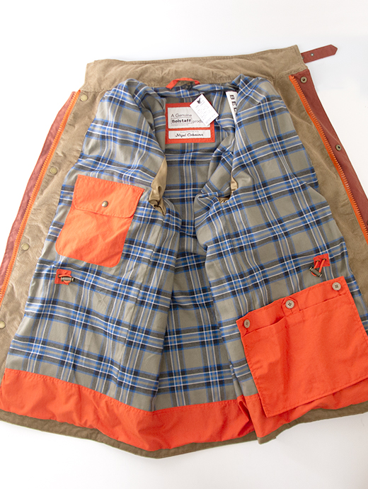 BELSTAFF/ベルスタッフ　フィールドジャケット/NC DERWENT TRIALMASTER JACKET　bel502202-ダークオレンジ