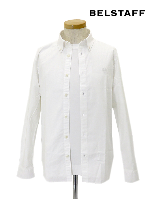 BELSTAFF/ベルスタッフ　レギュラーカラーシャツ　bel520608-ホワイト