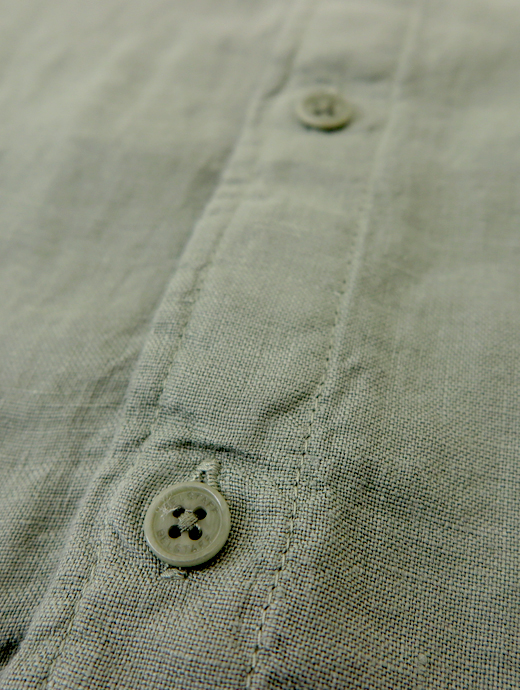 BELSTAFF/ベルスタッフ　レギュラーカラー半袖シャツ　bel520609-ライトカーキ